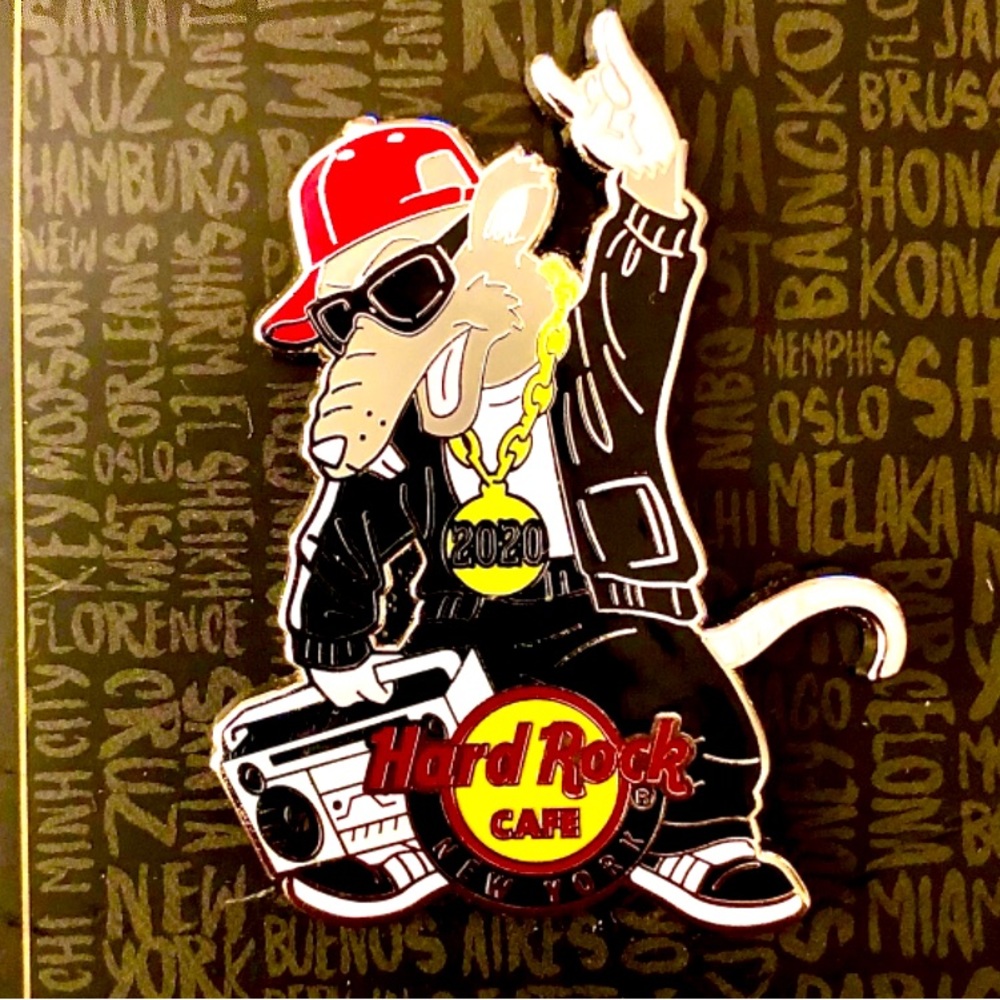 Hard Rock Cafe NEW YORK CITY 2020 Year of the Rat Limited Edition Pin